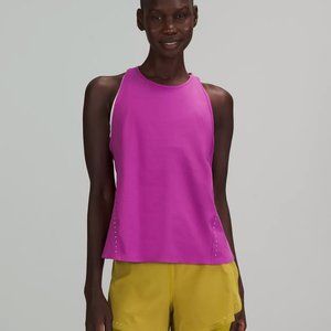 Lululemon Lightweight Stretch Running Tank Top, Size 10 Plum